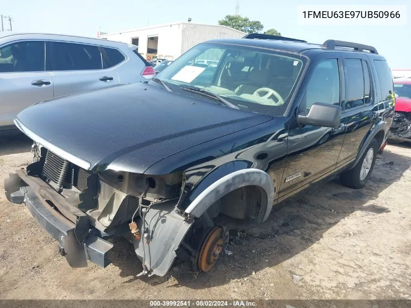 1FMEU63E97UB50966 2007 Ford Explorer Xlt