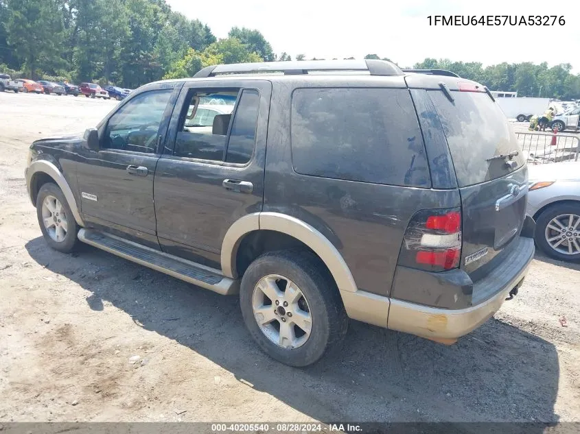 2007 Ford Explorer Eddie Bauer VIN: 1FMEU64E57UA53276 Lot: 40205540