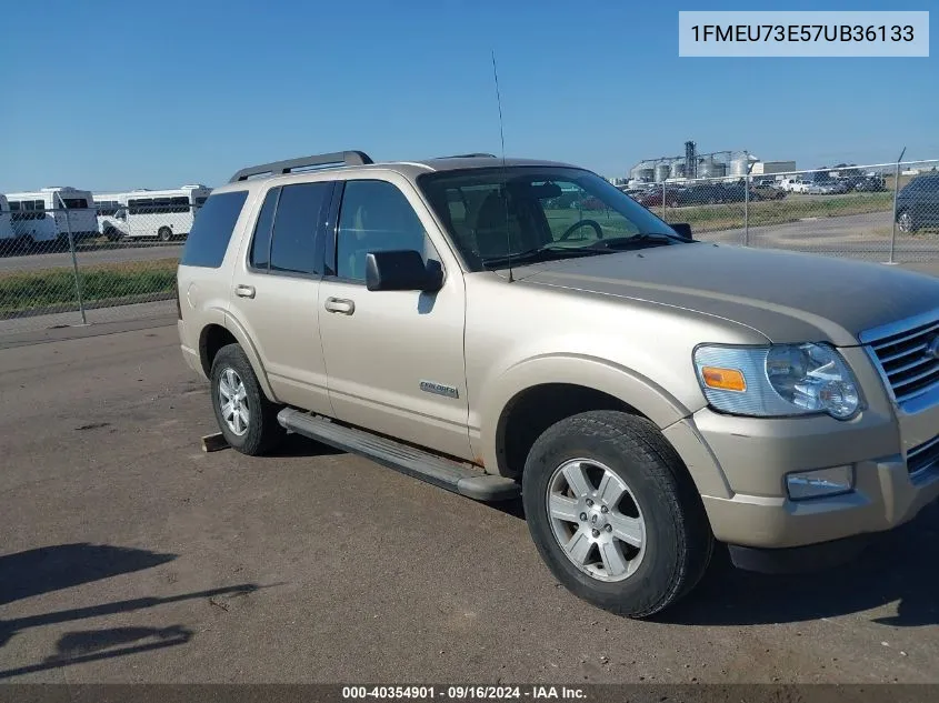 2007 Ford Explorer Xlt VIN: 1FMEU73E57UB36133 Lot: 40354901