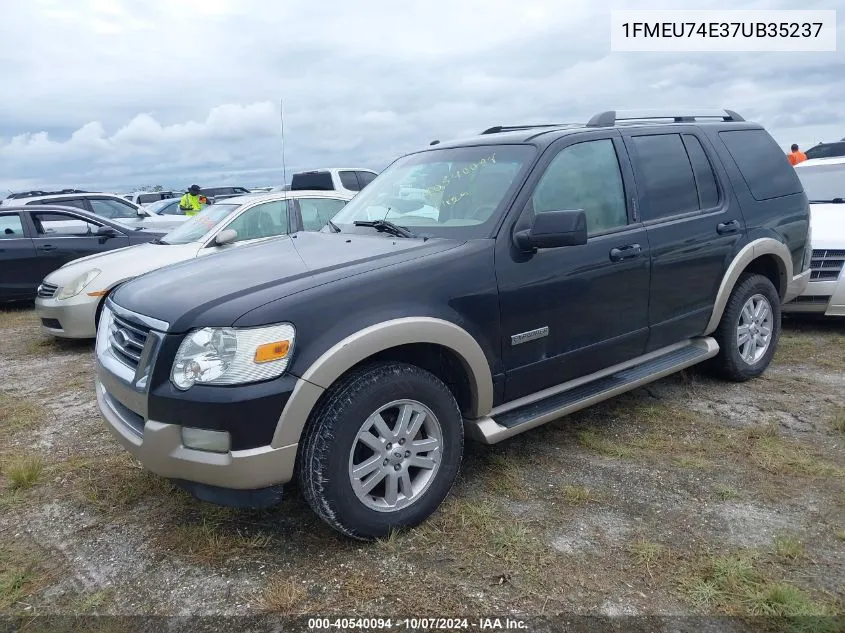 2007 Ford Explorer Eddie Bauer VIN: 1FMEU74E37UB35237 Lot: 40540094