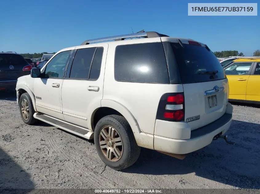 2007 Ford Explorer Limited VIN: 1FMEU65E77UB37159 Lot: 40649752