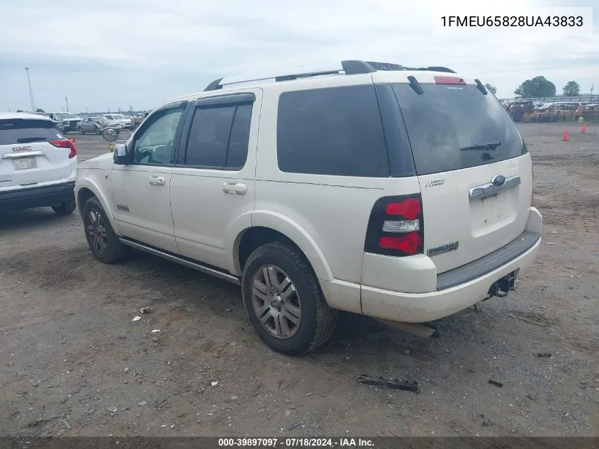 1FMEU65828UA43833 2008 Ford Explorer Limited