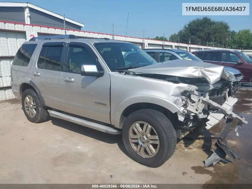 1FMEU65E68UA36437 2008 Ford Explorer Limited