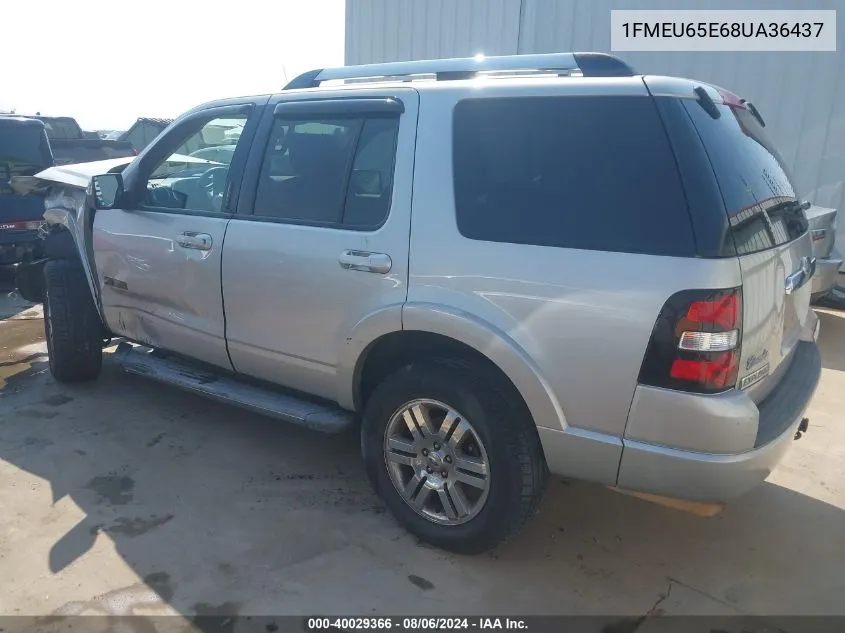 1FMEU65E68UA36437 2008 Ford Explorer Limited