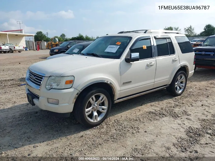 1FMEU65E38UA96787 2008 Ford Explorer Limited