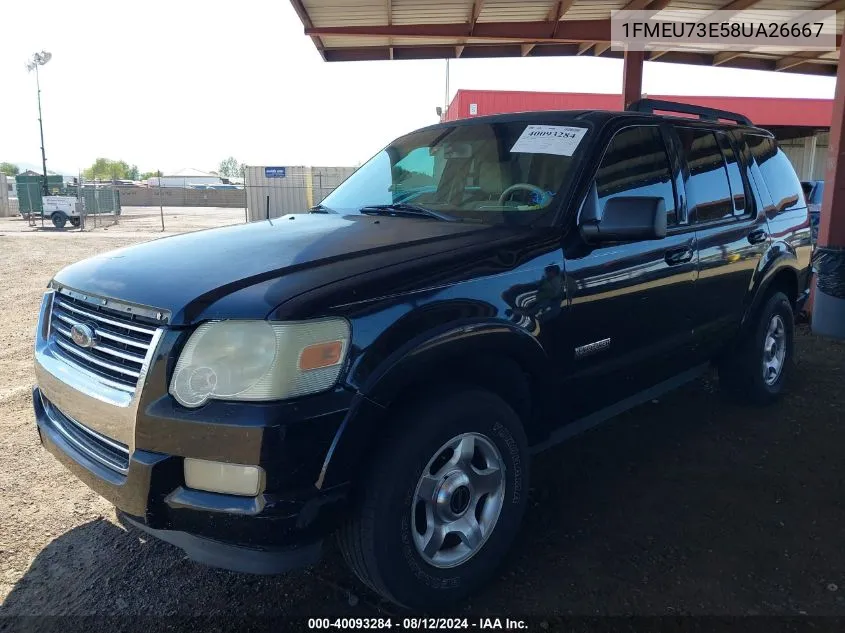 1FMEU73E58UA26667 2008 Ford Explorer Xlt