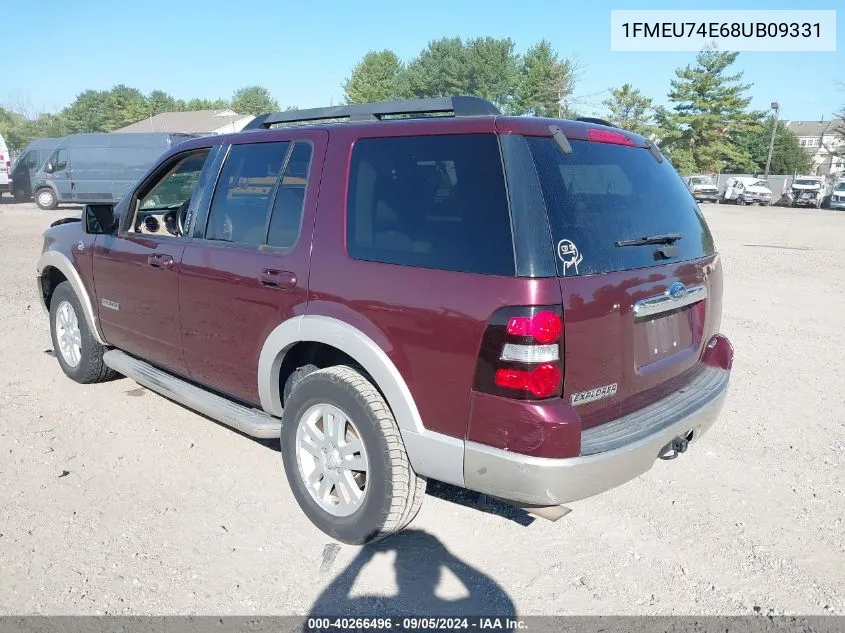 1FMEU74E68UB09331 2008 Ford Explorer Eddie Bauer