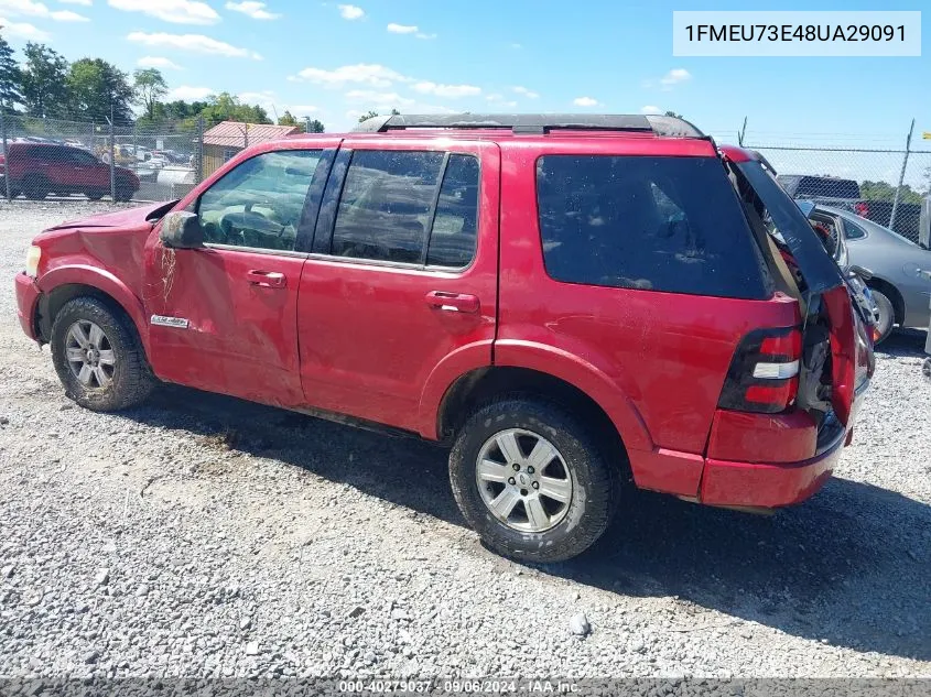 1FMEU73E48UA29091 2008 Ford Explorer Xlt