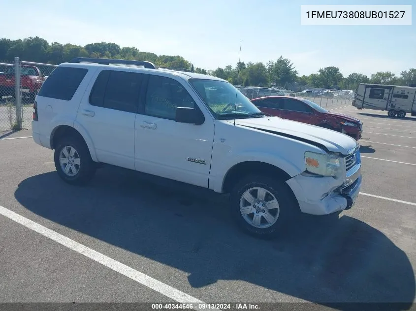 2008 Ford Explorer Xlt VIN: 1FMEU73808UB01527 Lot: 40344646