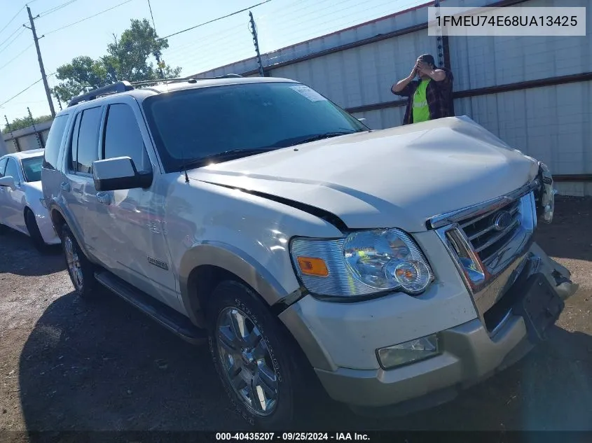 2008 Ford Explorer Eddie Bauer VIN: 1FMEU74E68UA13425 Lot: 40435207