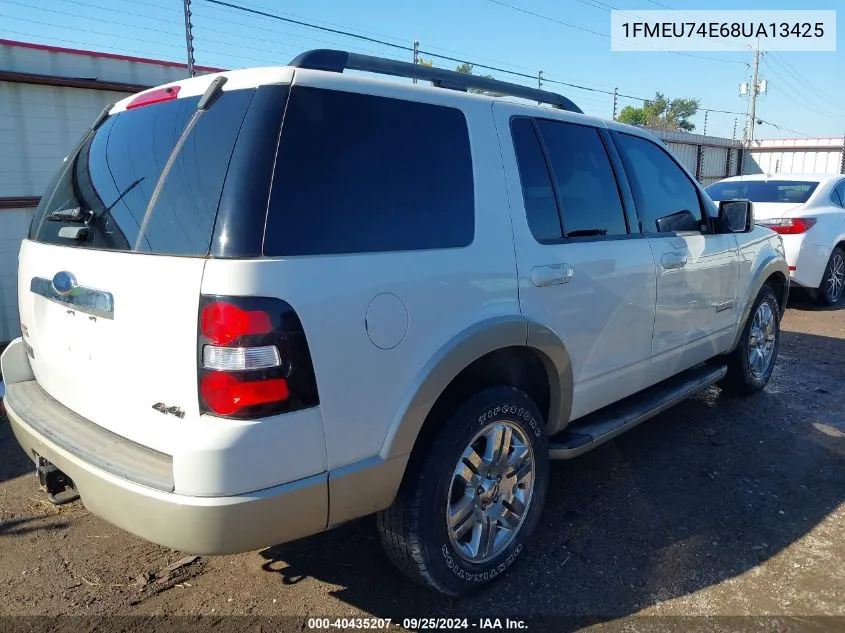 2008 Ford Explorer Eddie Bauer VIN: 1FMEU74E68UA13425 Lot: 40435207