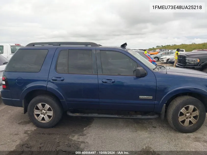 1FMEU73E48UA25218 2008 Ford Explorer Xlt