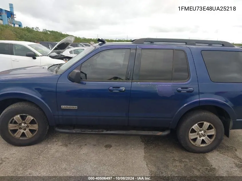 1FMEU73E48UA25218 2008 Ford Explorer Xlt