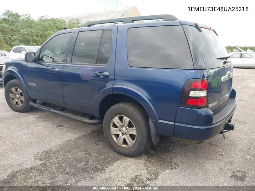 1FMEU73E48UA25218 2008 Ford Explorer Xlt