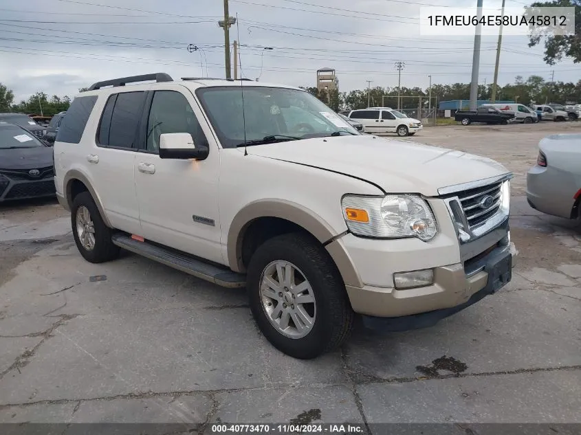 2008 Ford Explorer Eddie Bauer VIN: 1FMEU64E58UA45812 Lot: 40773470