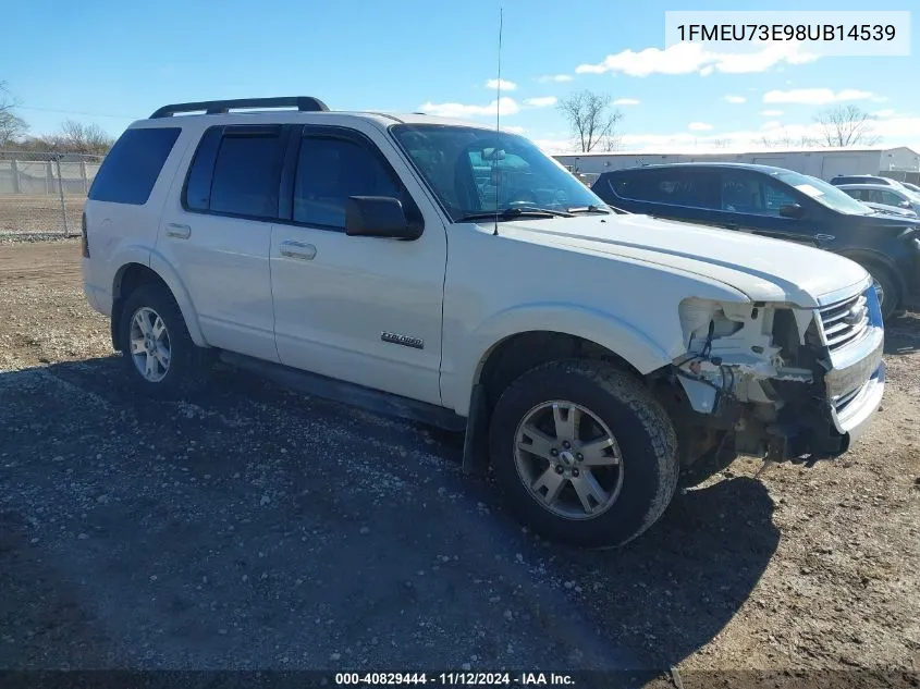 1FMEU73E98UB14539 2008 Ford Explorer Xlt