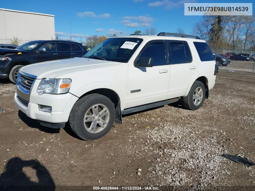 1FMEU73E98UB14539 2008 Ford Explorer Xlt