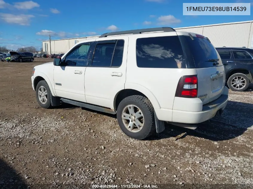 1FMEU73E98UB14539 2008 Ford Explorer Xlt