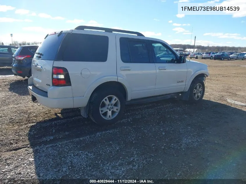 1FMEU73E98UB14539 2008 Ford Explorer Xlt