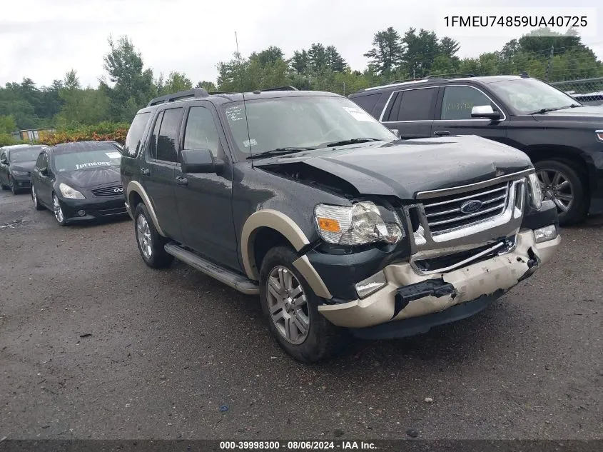 1FMEU74859UA40725 2009 Ford Explorer Eddie Bauer