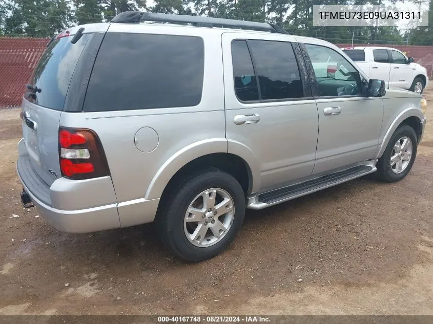 2009 Ford Explorer Xlt VIN: 1FMEU73E09UA31311 Lot: 40167748