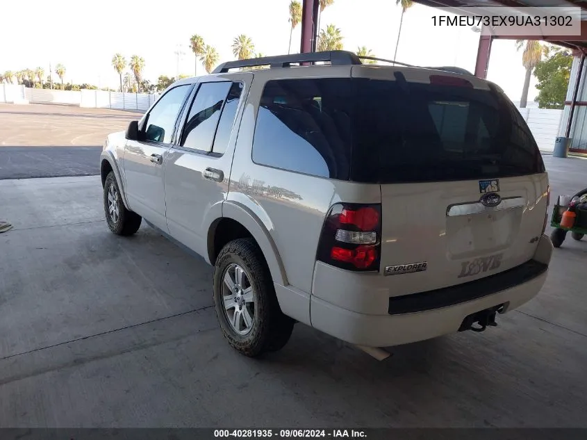 2009 Ford Explorer Xlt VIN: 1FMEU73EX9UA31302 Lot: 40281935