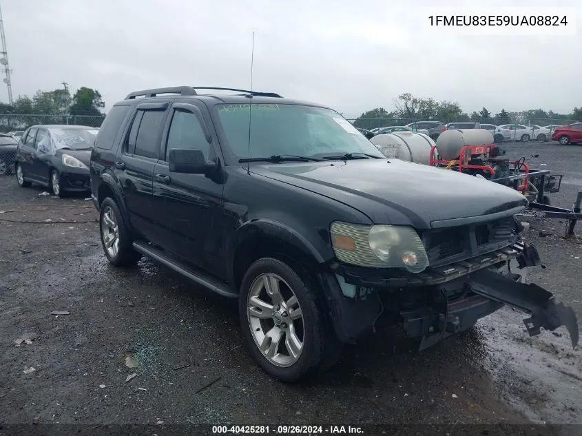 2009 Ford Explorer Xlt VIN: 1FMEU83E59UA08824 Lot: 40425281