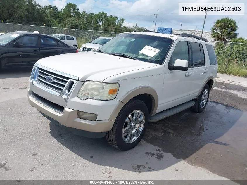 2009 Ford Explorer Eddie Bauer VIN: 1FMEU64E69UA02503 Lot: 40441480