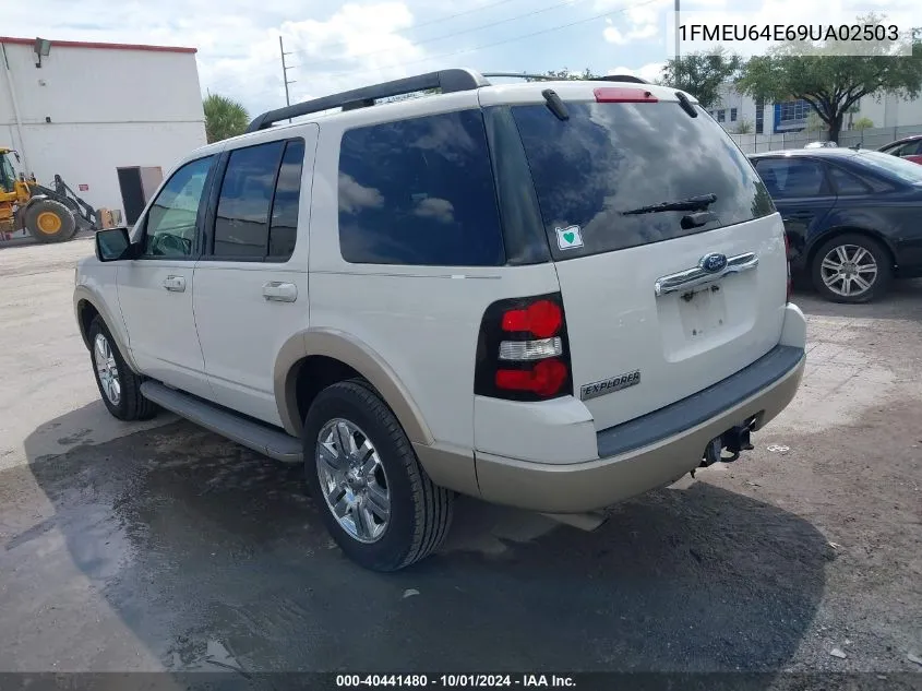 2009 Ford Explorer Eddie Bauer VIN: 1FMEU64E69UA02503 Lot: 40441480