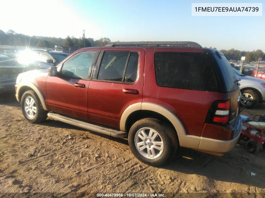 1FMEU7EE9AUA74739 2010 Ford Explorer Eddie Bauer