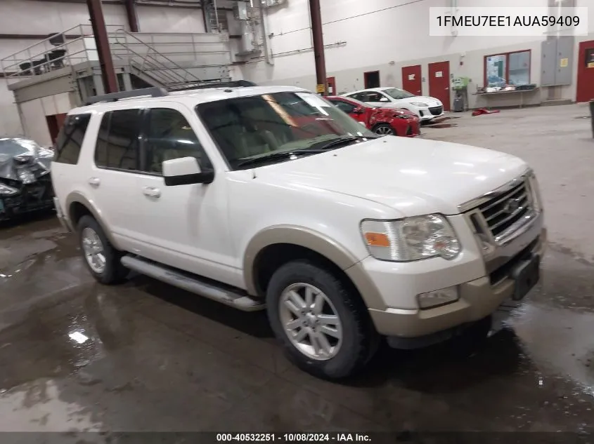 2010 Ford Explorer Eddie Bauer VIN: 1FMEU7EE1AUA59409 Lot: 40532251