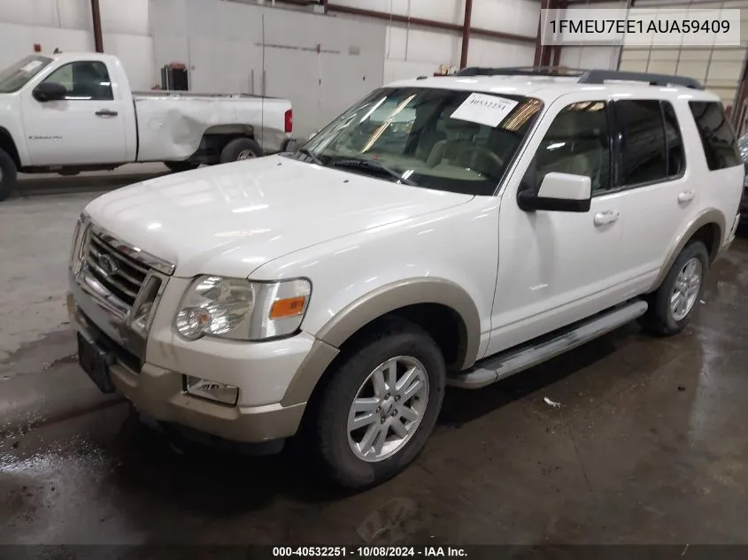 2010 Ford Explorer Eddie Bauer VIN: 1FMEU7EE1AUA59409 Lot: 40532251