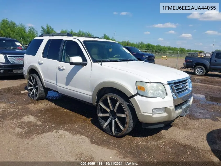 2010 Ford Explorer Eddie Bauer VIN: 1FMEU6EE2AUA44055 Lot: 40551166