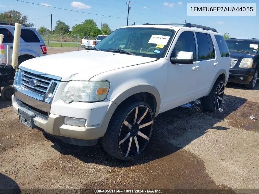 2010 Ford Explorer Eddie Bauer VIN: 1FMEU6EE2AUA44055 Lot: 40551166