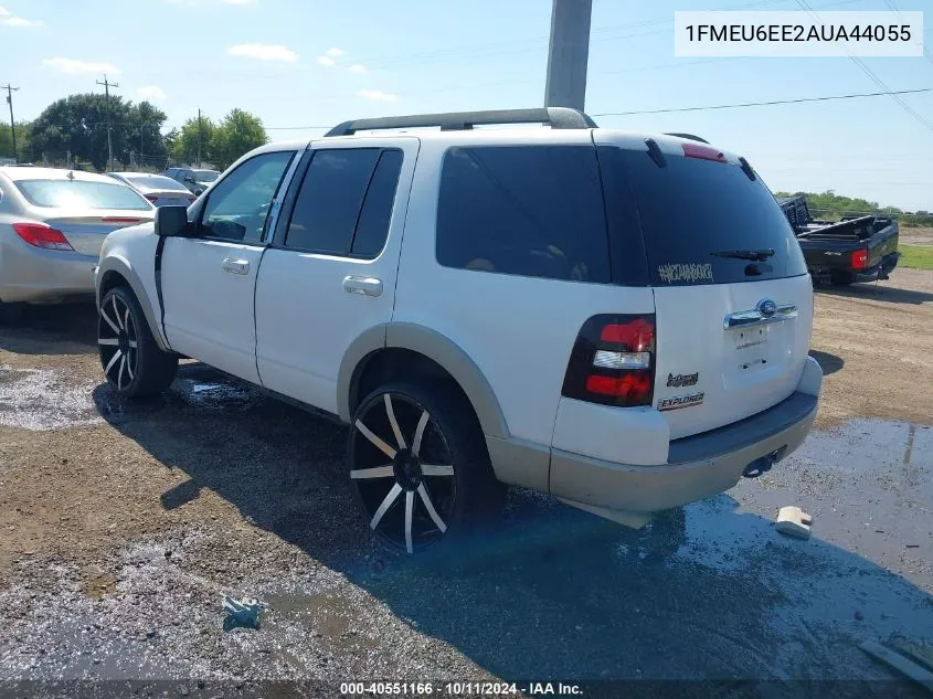 2010 Ford Explorer Eddie Bauer VIN: 1FMEU6EE2AUA44055 Lot: 40551166