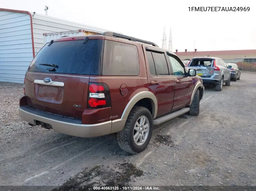 2010 Ford Explorer Eddie Bauer VIN: 1FMEU7EE7AUA24969 Lot: 40563125