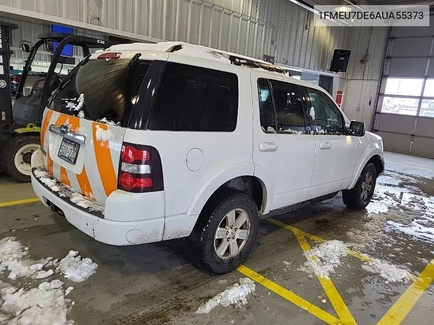 2010 Ford Explorer Xlt VIN: 1FMEU7DE6AUA55373 Lot: 40866760