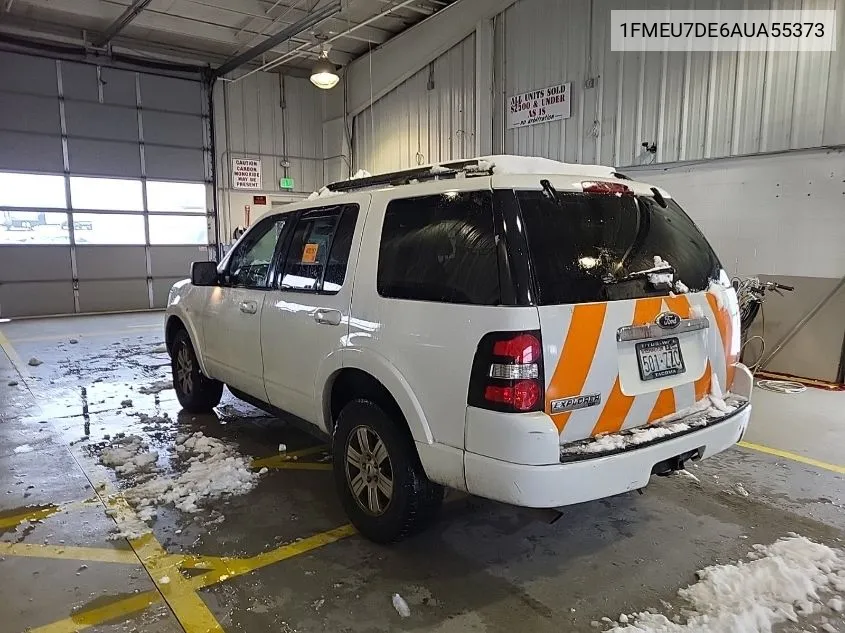 2010 Ford Explorer Xlt VIN: 1FMEU7DE6AUA55373 Lot: 40866760