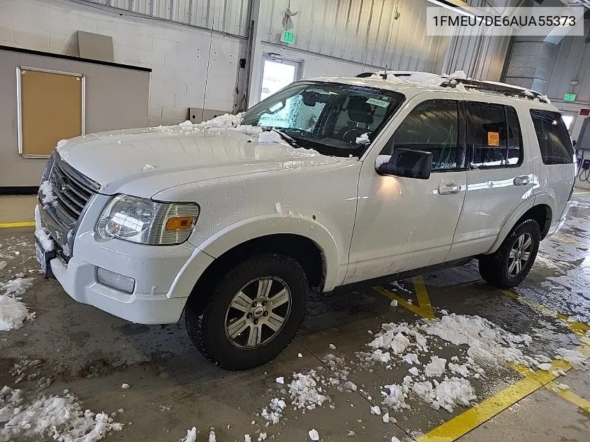 2010 Ford Explorer Xlt VIN: 1FMEU7DE6AUA55373 Lot: 40866760