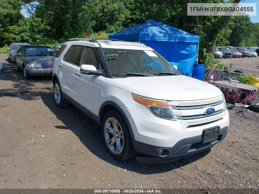 2011 Ford Explorer Limited VIN: 1FMHK8F8XBGA04555 Lot: 39710859