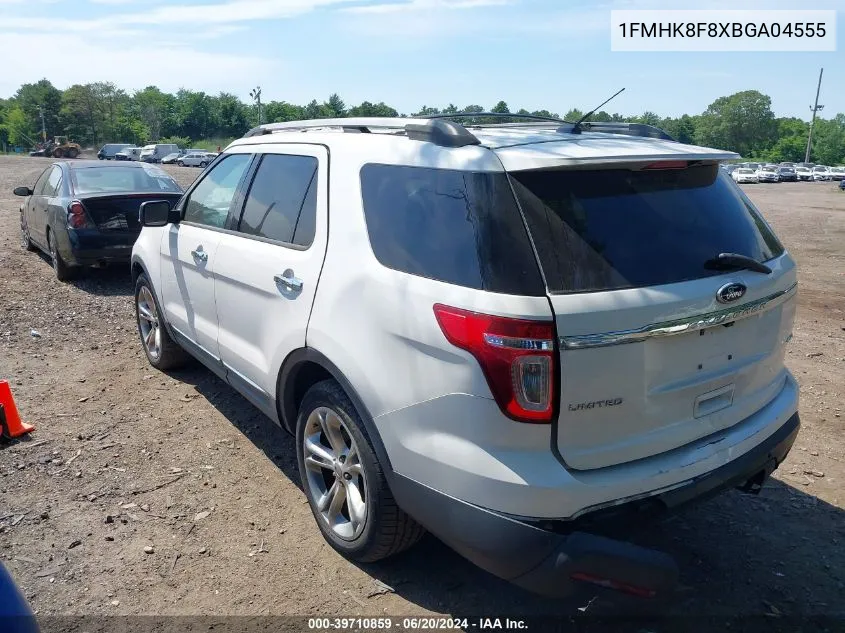 1FMHK8F8XBGA04555 2011 Ford Explorer Limited