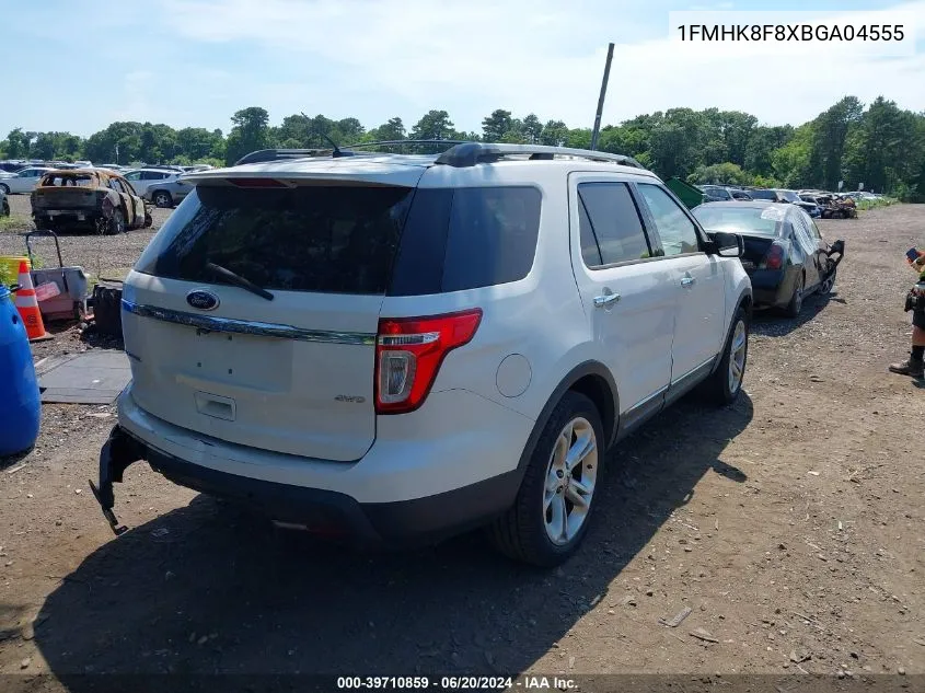 2011 Ford Explorer Limited VIN: 1FMHK8F8XBGA04555 Lot: 39710859