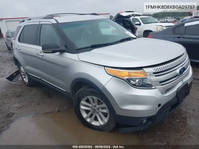 1FMHK8D8XBGA09757 2011 Ford Explorer Xlt