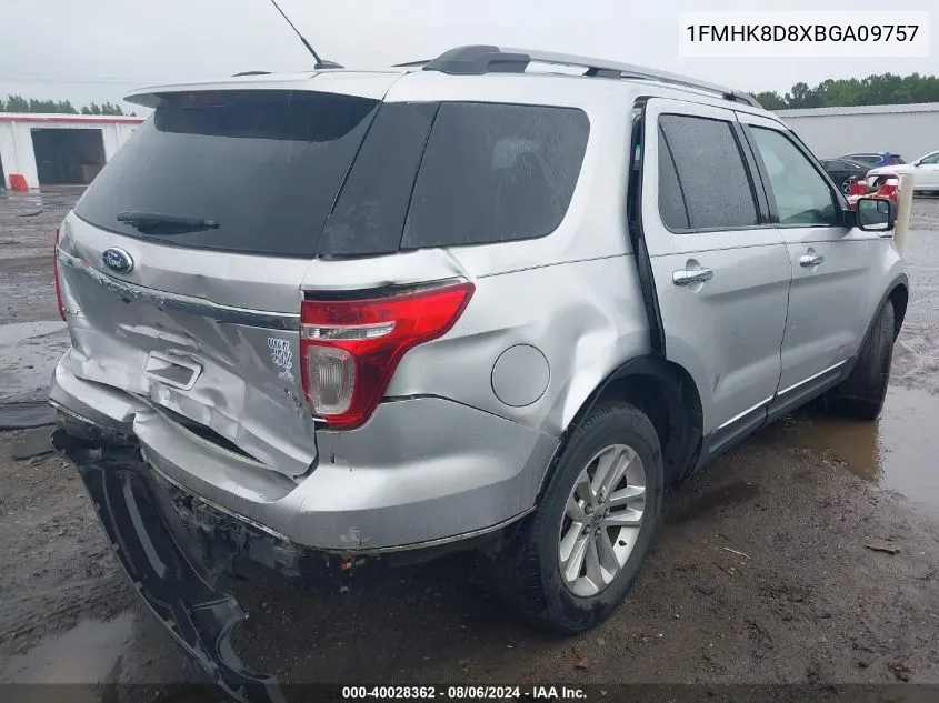 1FMHK8D8XBGA09757 2011 Ford Explorer Xlt