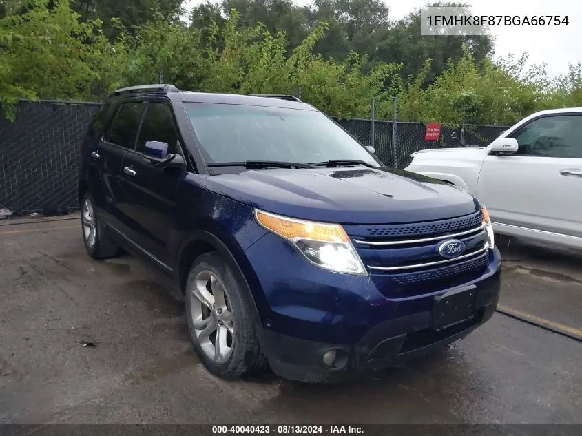 1FMHK8F87BGA66754 2011 Ford Explorer Limited