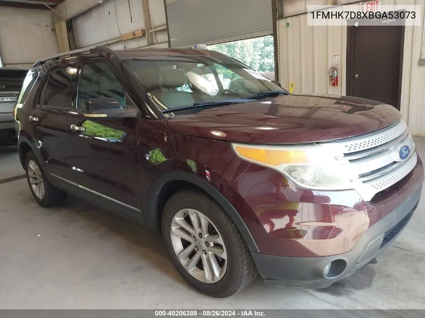 1FMHK7D8XBGA53073 2011 Ford Explorer Xlt