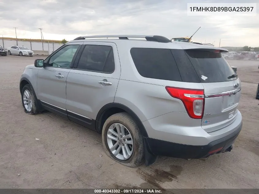 1FMHK8D89BGA25397 2011 Ford Explorer Xlt