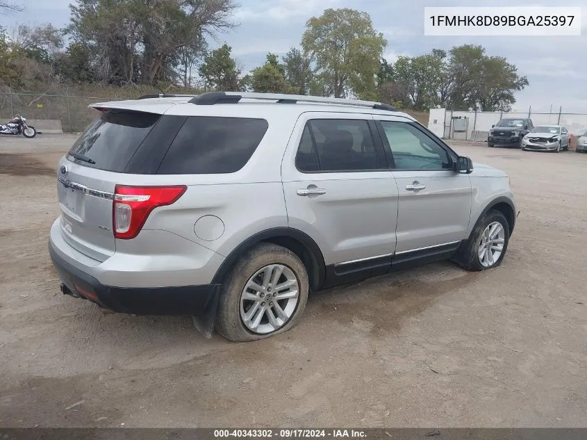 1FMHK8D89BGA25397 2011 Ford Explorer Xlt