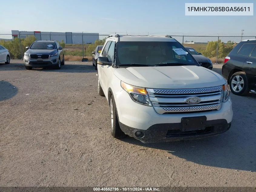 1FMHK7D85BGA56611 2011 Ford Explorer Xlt