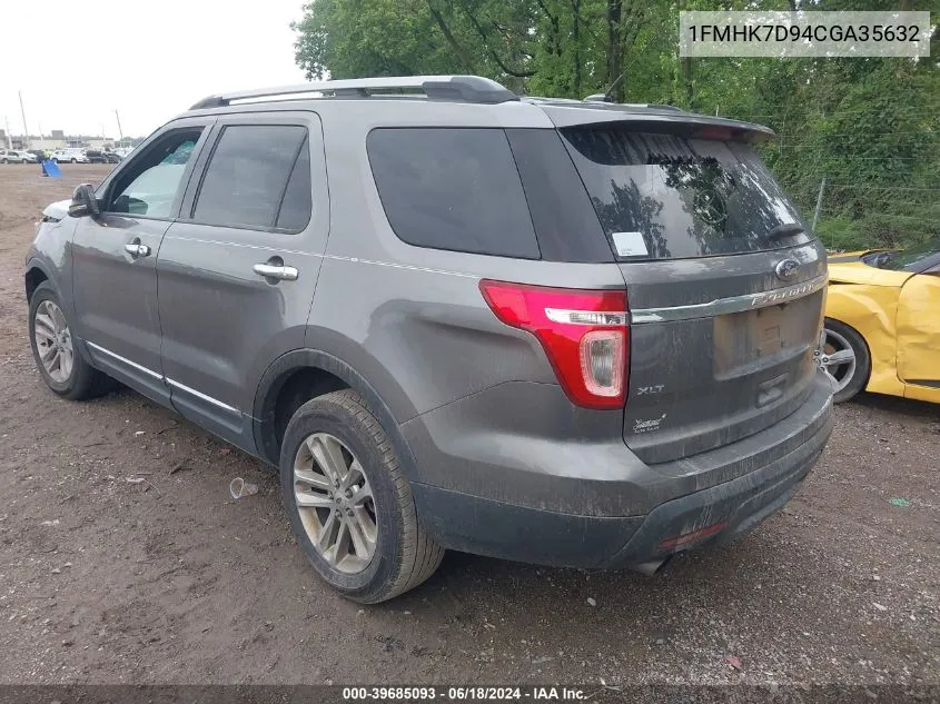 1FMHK7D94CGA35632 2012 Ford Explorer Xlt